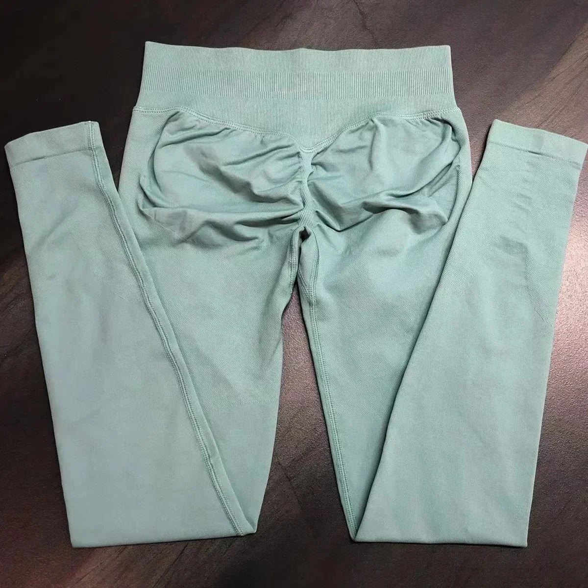 Impact Leggings With Logo Women Seamless Yoga Legging Scrunch Bum Gym Legging Workout Yoga Pants Low Waistband Sports Tights