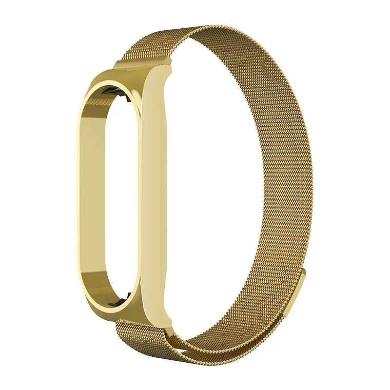 Milanese Loop Strap For Xiaomi Mi Band 7 6 5 4 3 Stainless Steel Magnetic Bracelet Metal Wristband for Xiaomi mi band 4 3 Straps