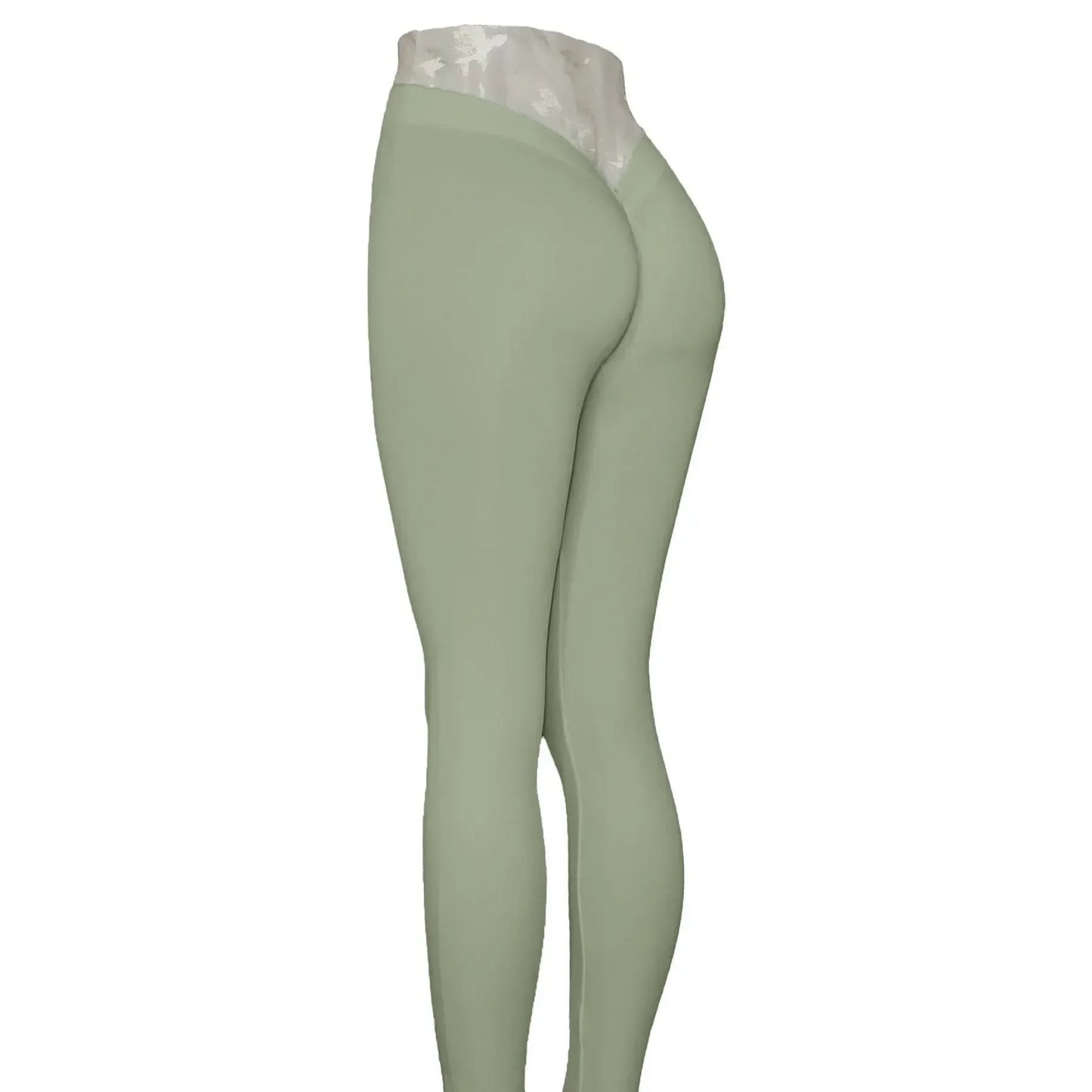 Sexy Scrunch Leggings Push Up Tights Woman Back V-Waist Gym Leggings Sport Women Fitness Legging Butt Lift Yoga Pants