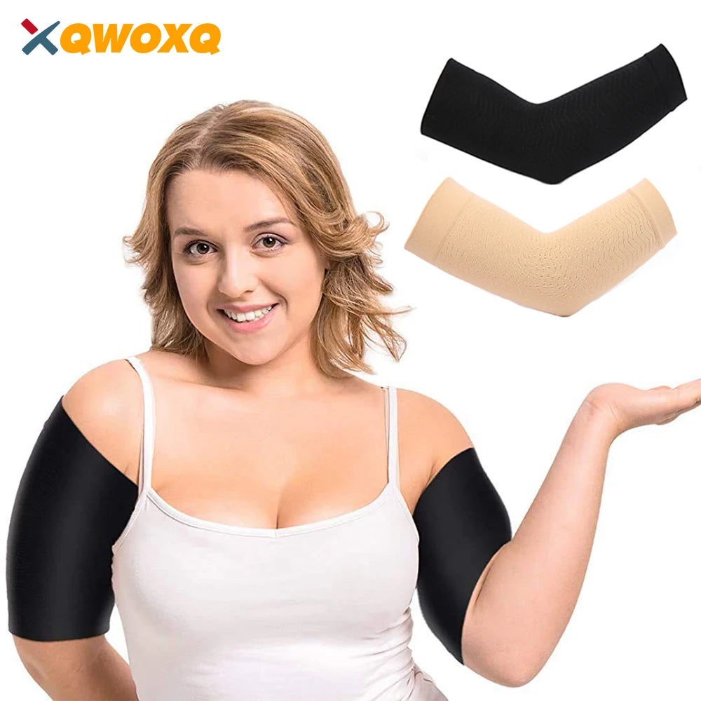 Arm Slimming Shaper Wrap,Arm Compression Sleeve Women Weight Loss Upper Arm Shaper Helps Lose Arm Fat Toneup Arm Shaping Sleeves