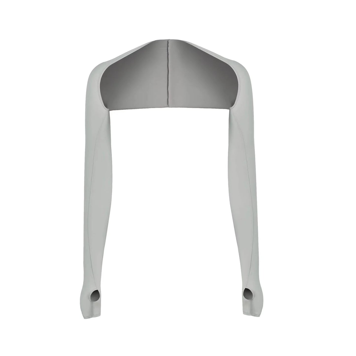 1Pair Cooling Shawl Arm Sleeves Sun Protection for Women Men with Finger Hole for Golfing, Driving, Riding, Fishing