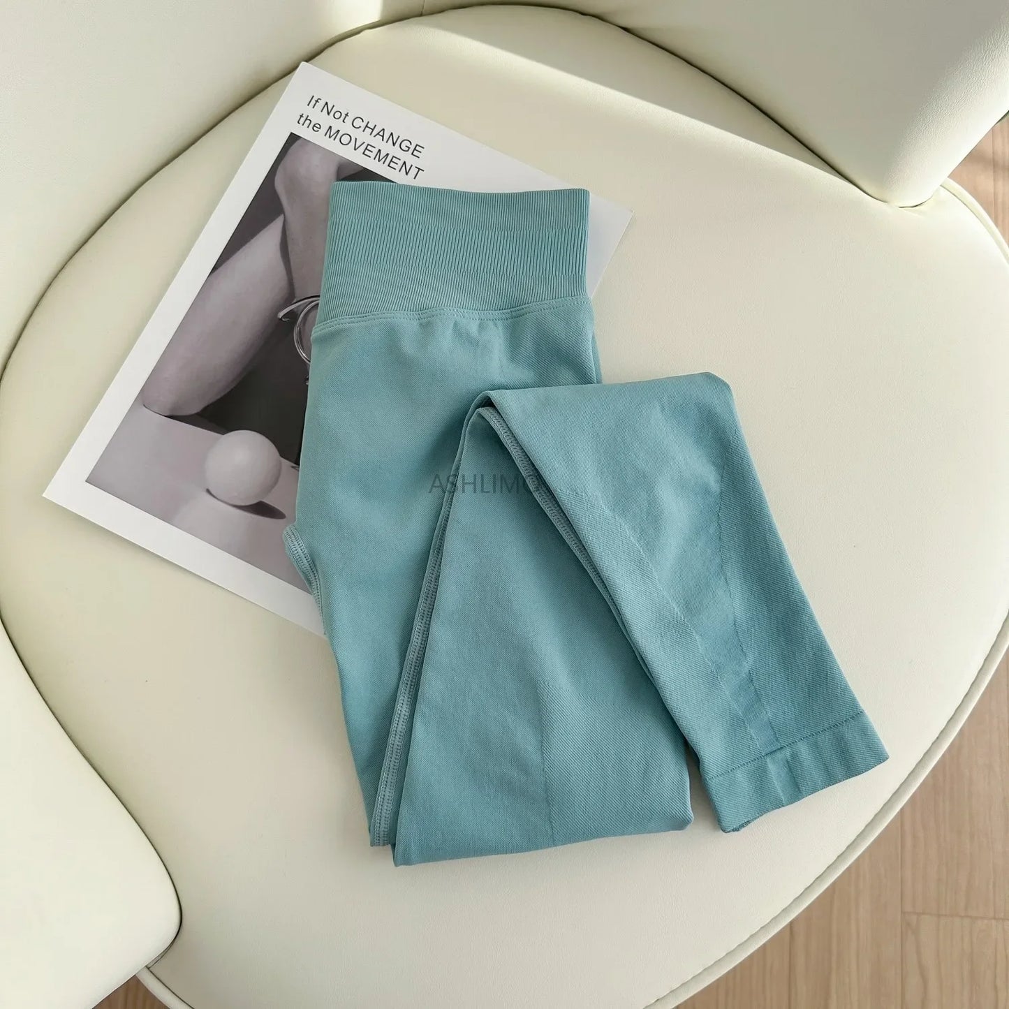 Impact Leggings With Logo Gym Seamless Leggings Women Low Waist Scrunch Bum Leggings Workout Clothes Sports Tights Yoga Pants