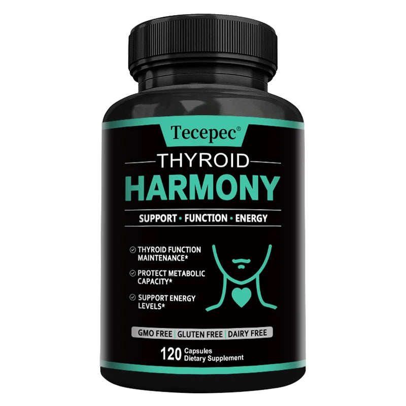 Thyroid Health Supplements Boost metabolism, relieve stress and brain fog, balance the body's metabolic function