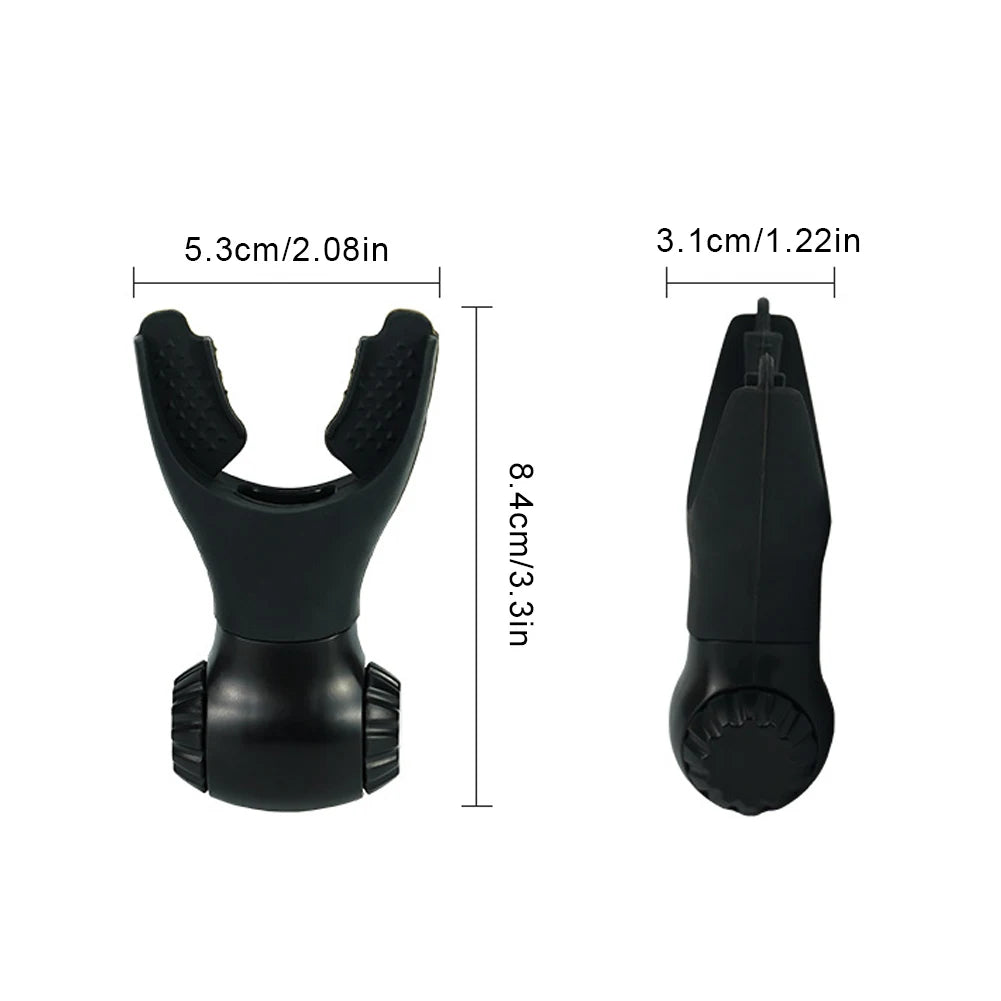 Breathing Trainer Expiratory Exercise Tool Adjustable Resistance Respiratory Trainer Lung Exercise Device for Breathing Training