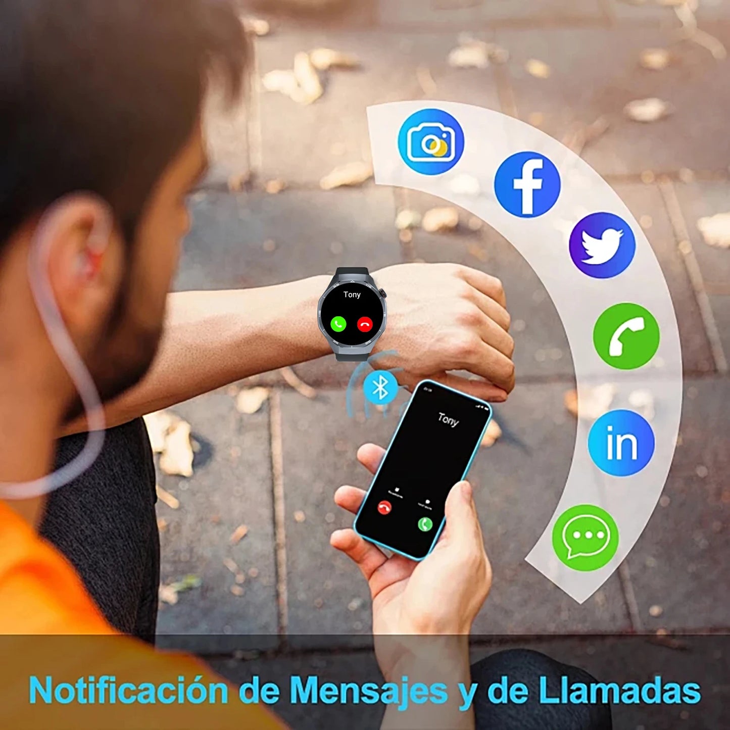 GT 5 Pro 2025 New SmartWatch Men 466*466 HD Screen 24h Blood Pressure Monitoring Men's Women NFC GPS Outdoor Sports Smartwatch