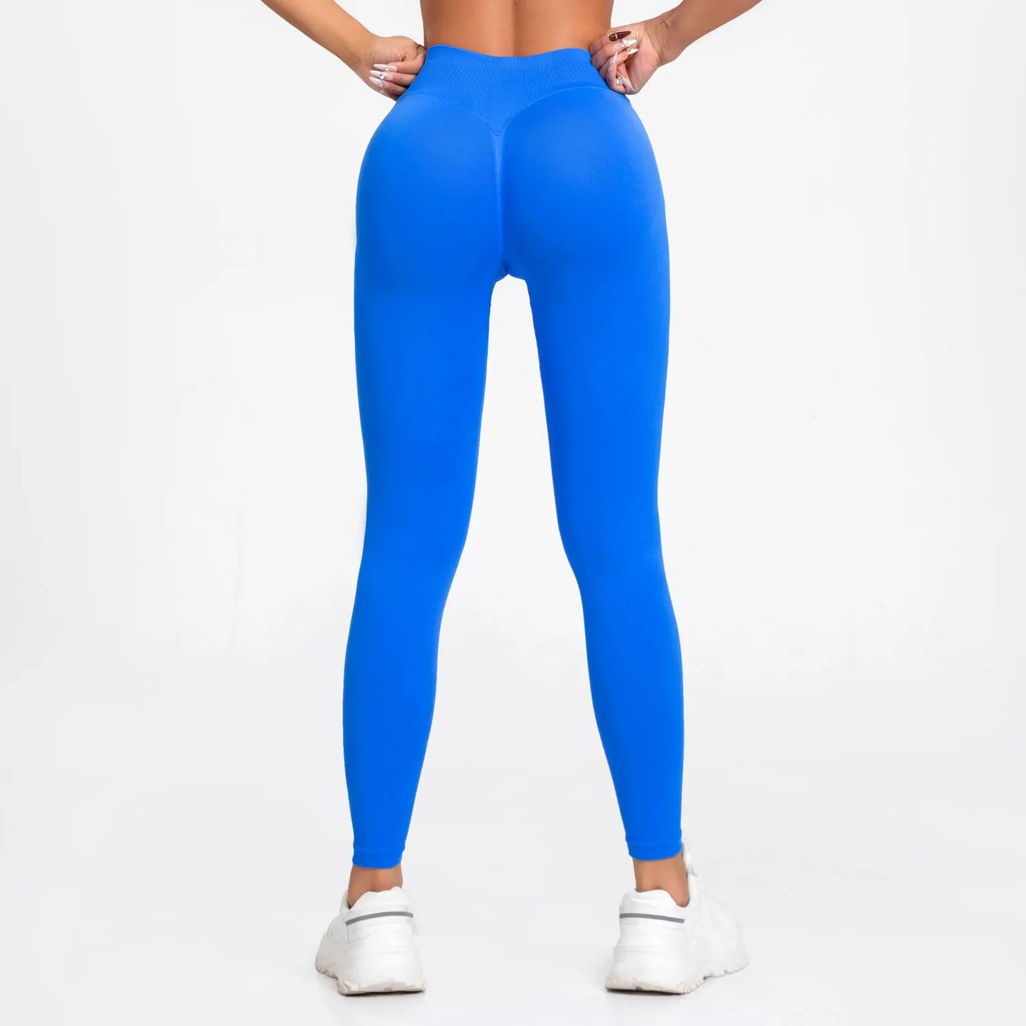 NCLAGEN Seamless Leggings Impact Band Sports women Gym Wear Clothes Outfit Yoga Pants Squat Proof Fitness Scrunch Bum Tights