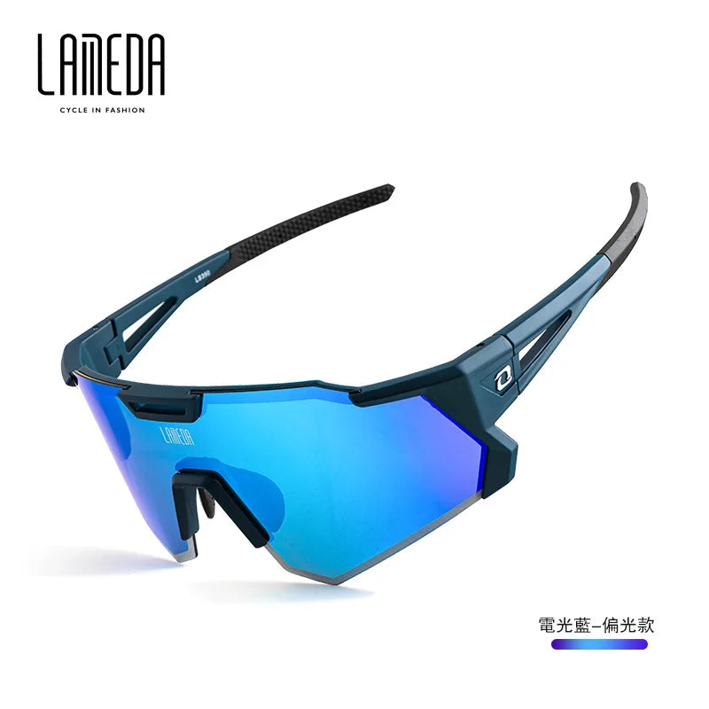 LAMEDA Polarized Cycling Sunglasses UV400 Protection Professional Sports  Running Glasse MTB Road Biking Driving Glasses for Men