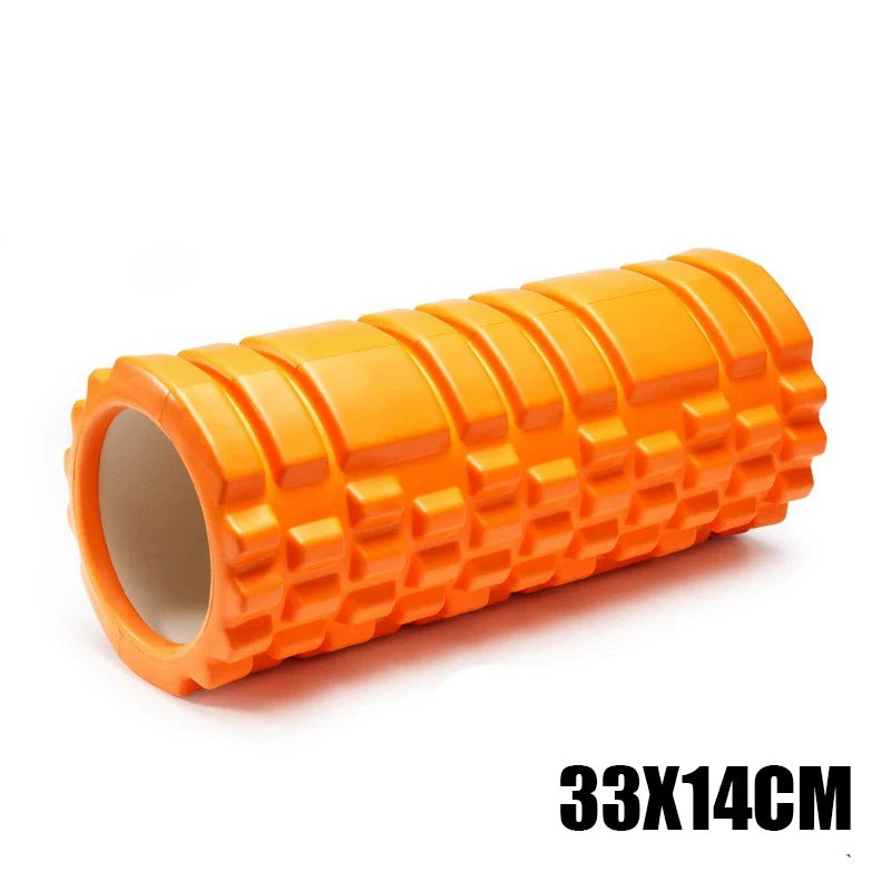 33cm Yoga Column Foam Axis Massage roller Muscle Back Muscle  MassageThe grid Back training set shipping