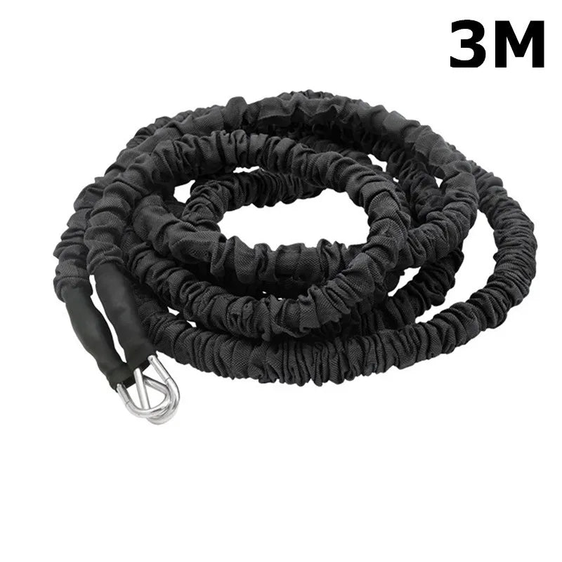 2/3M 50/80LB Resistance Training Rope Explosive Force Bounce Physical Training Pull Rope Improving Speed, Stamina and Strength