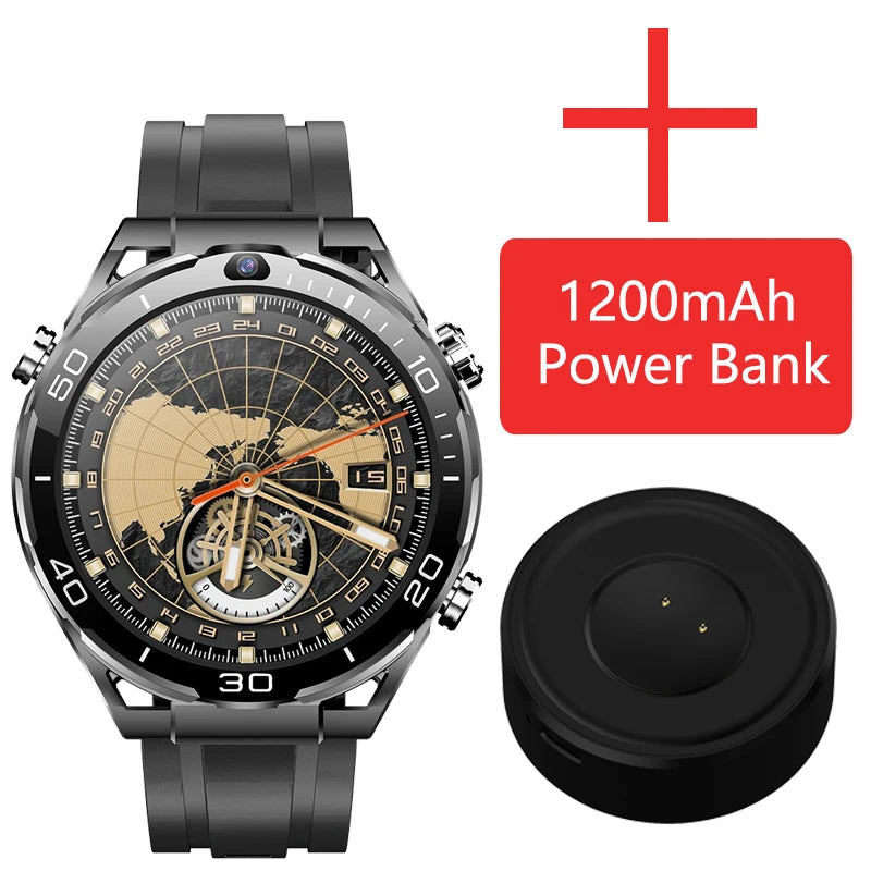 NEW JingTider JT7 MTK6762 Octa Core 4G LTE Smart Watch Men 1.508" Real AMOLED Screen Android 10 Smartwatch Dual Camera WIFI GPS