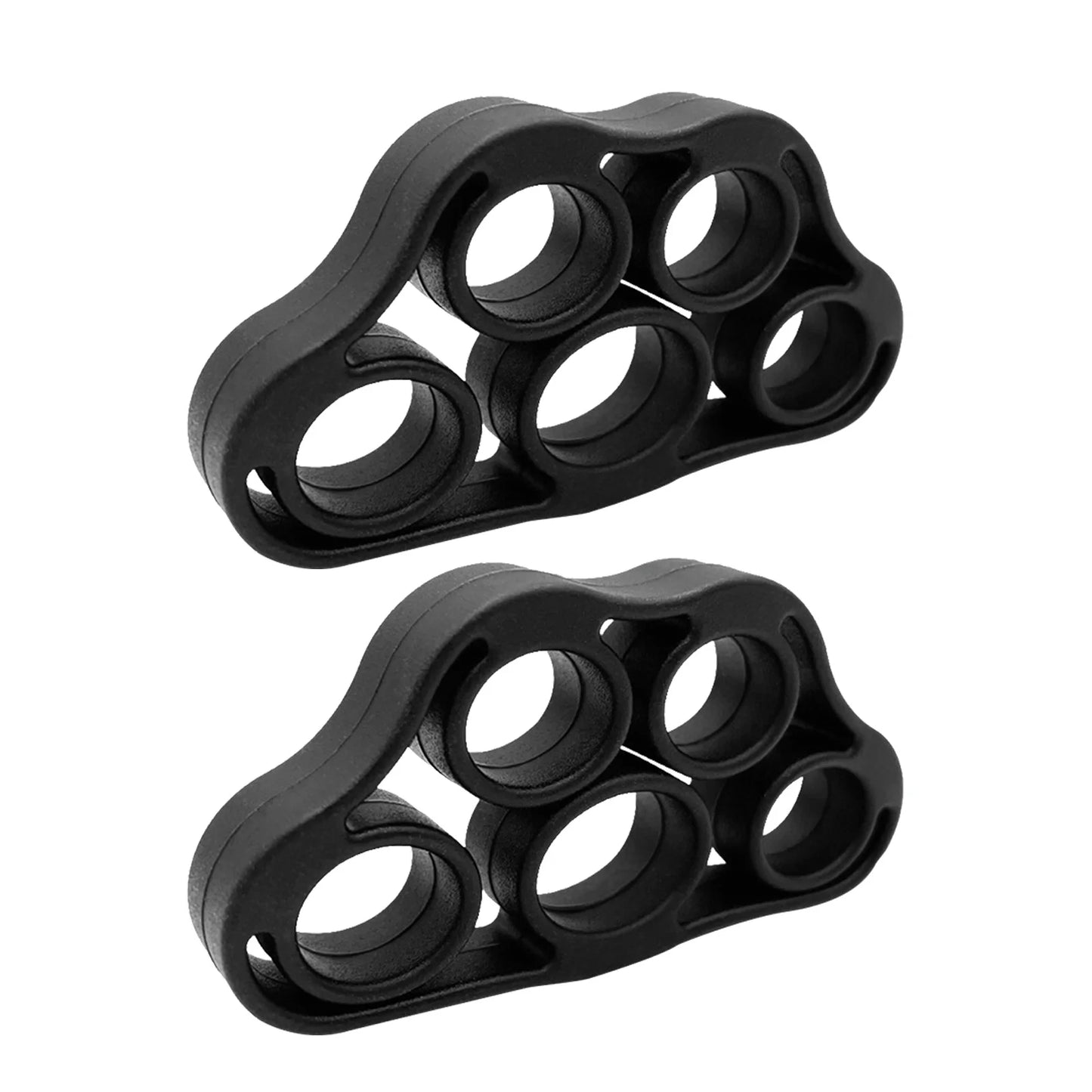 3-1PCS Silicone Finger Gripper Strengthener Trainer Elastic Hand Grip Strengthener Guitar Finger Exerciser Patient Hand Trainer