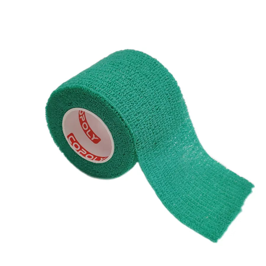 1Roll 2.5/5/10cm Self Adhesive Elastic Bandage Sports Tattoo Kit Cohesive Tape Wrap Elastoplast for Injury Finger Wrist Ankle