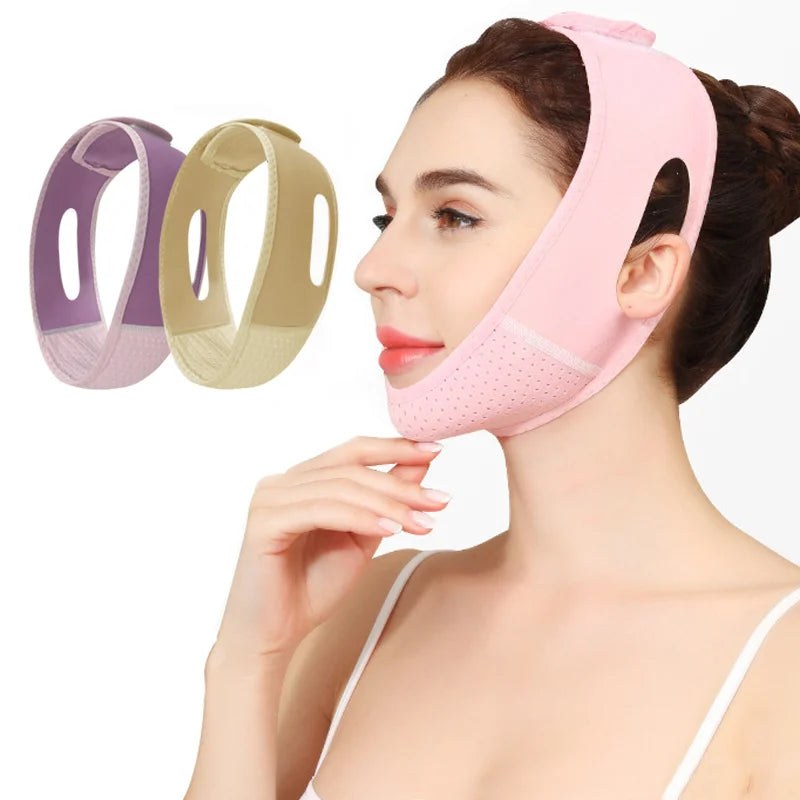 1PC Face Slimming Strap Reduce Double Chin Lift V Face Stickers Anti Bandage For Face Strap Belt Mask lift Oval Mask Face