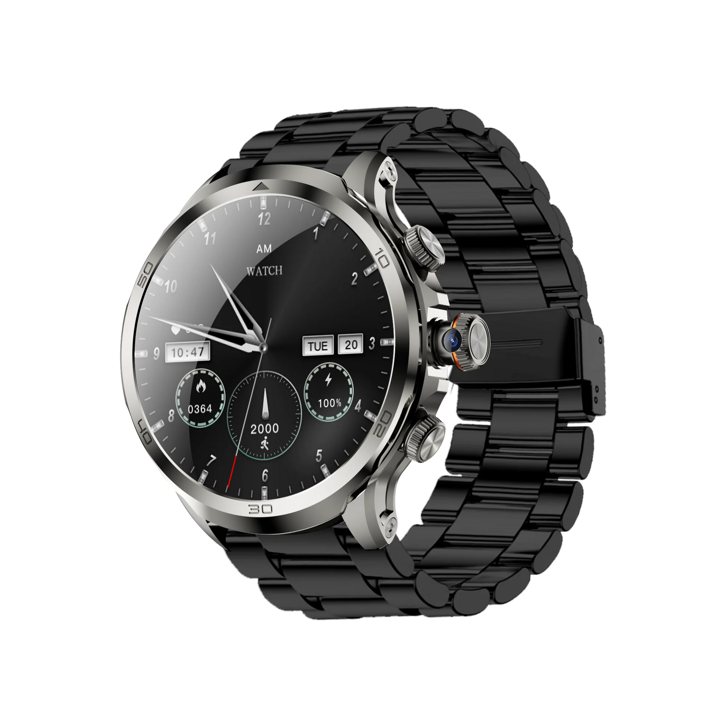 H19 Smart Watch 4G Android 9.0 OS 1990Mah NFC 466*466 Heart Rate 1.95 inch Large Screen GPS WIFI Smartwatch for Men Women Gift