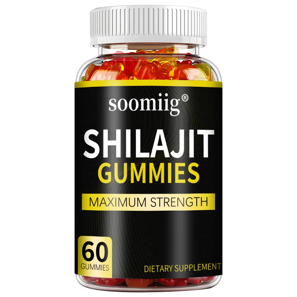 Shilajit gummies - improve energy endurance, increase muscle mass, help muscle recovery, relieve stress