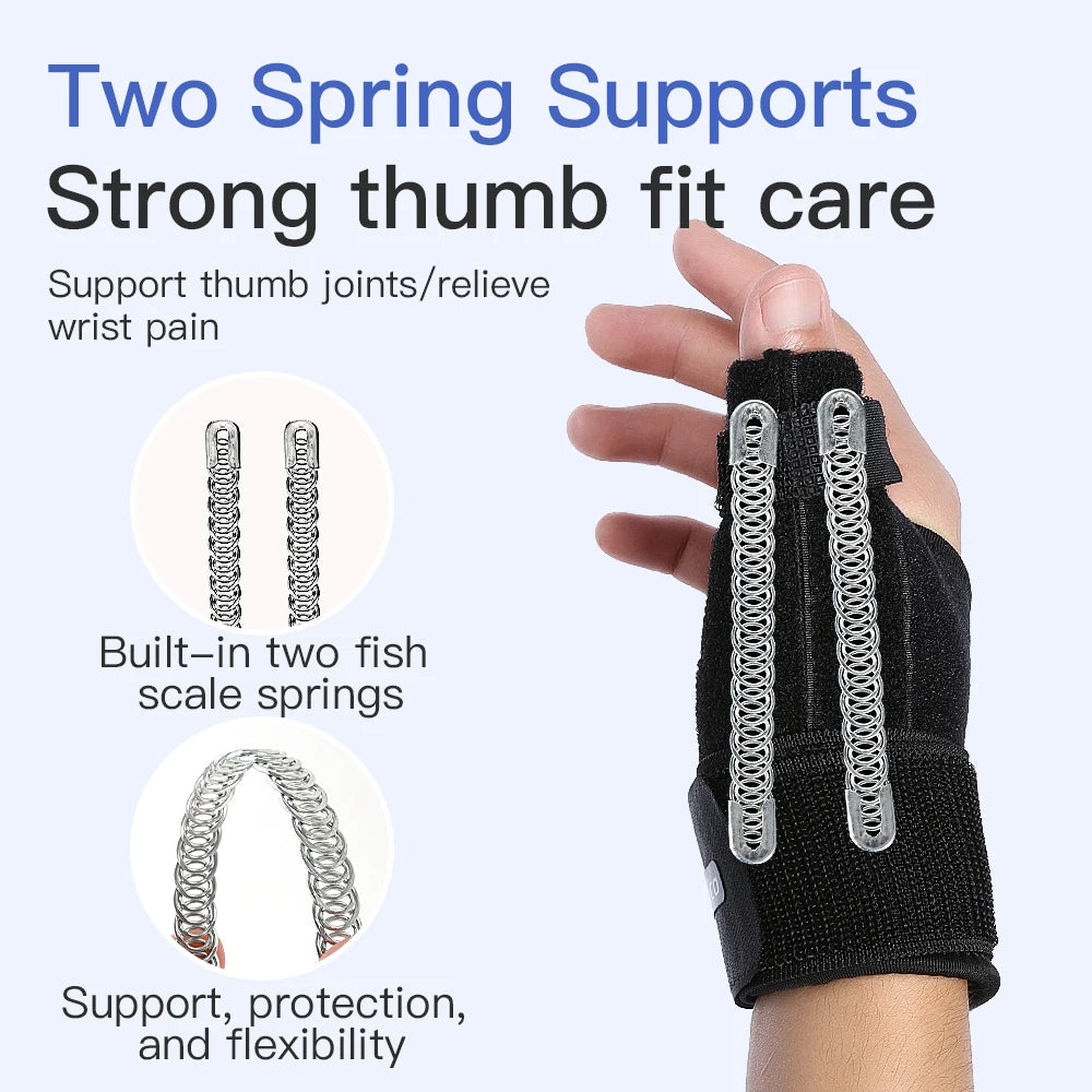 1PC Flexible Splint Wrist Thumb Support Brace for Tendonitis Arthritis Breathable Thumb Protector Guard Fits Right and Left Hand