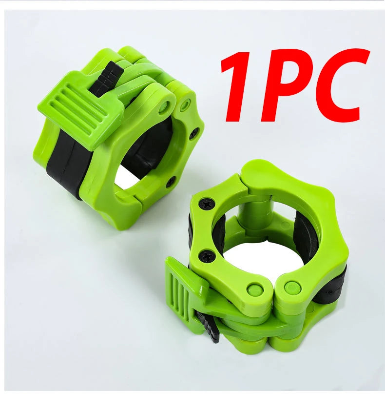 1PC Of Locking 50mm Diameter Standard Bar Dumbbell Barbell Collars Lock Clips Clamp Weight Lifting Gym Fitness Bodybuilding