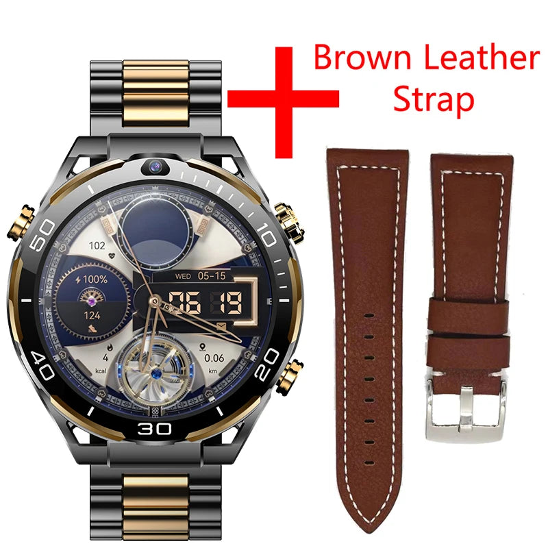 NEW JingTider JT7 MTK6762 Octa Core 4G LTE Smart Watch Men 1.508" Real AMOLED Screen Android 10 Smartwatch Dual Camera WIFI GPS