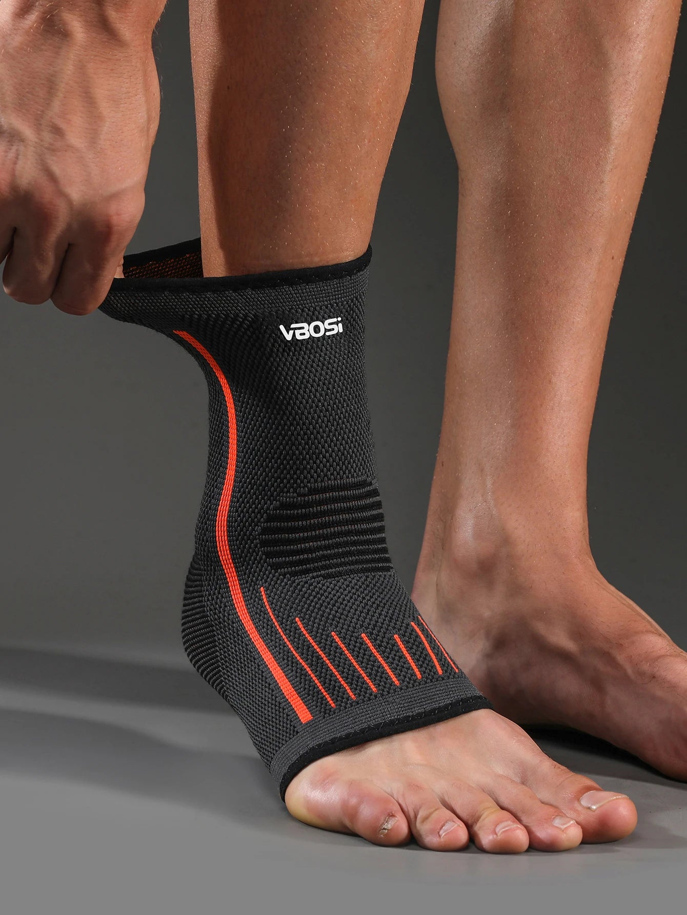 1 Pc Breathable Comfy Ankle Support Sleeve for Hiking Jogging 7409B