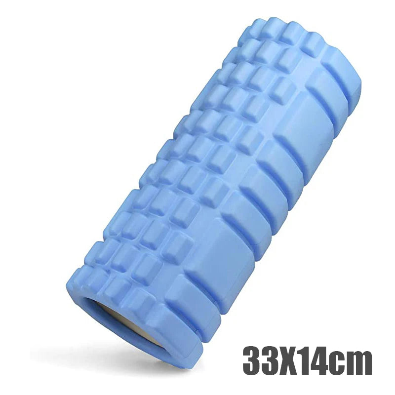 33cm Yoga Column Foam Axis Massage roller Muscle Back Muscle  MassageThe grid Back training set shipping